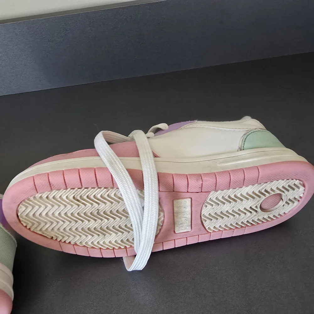The Children's Place Pink and Purple Star Sneakers